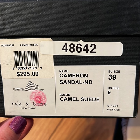 New Rag & Bone Cameron Sandals - Picture 7 of 7